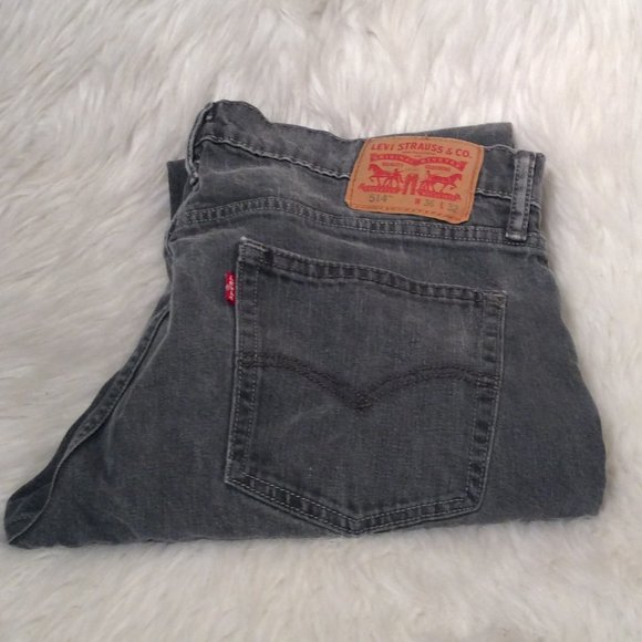 levis 514 gray